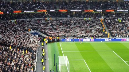 Eintracht Frankfurt fans, 10.04.25