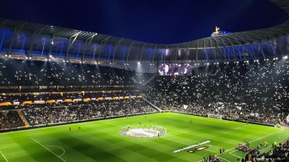 Europa League night at Tottenham