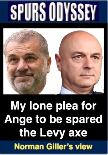 My lone plea for Ange to be spared the Levy axe