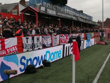 Tamworth v Spurs, FA Cup Round 3, 12.01.25