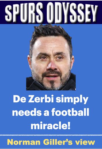 De Zerbi simply needs a football miracle!