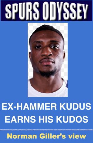Ex-Hammer Kudus earns his kudos