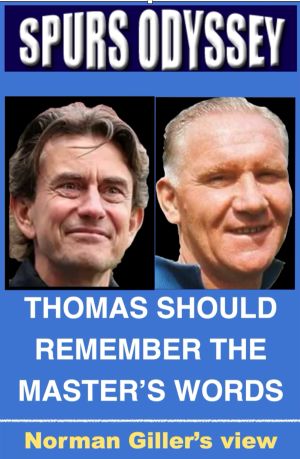 Thomas should remember the master's words